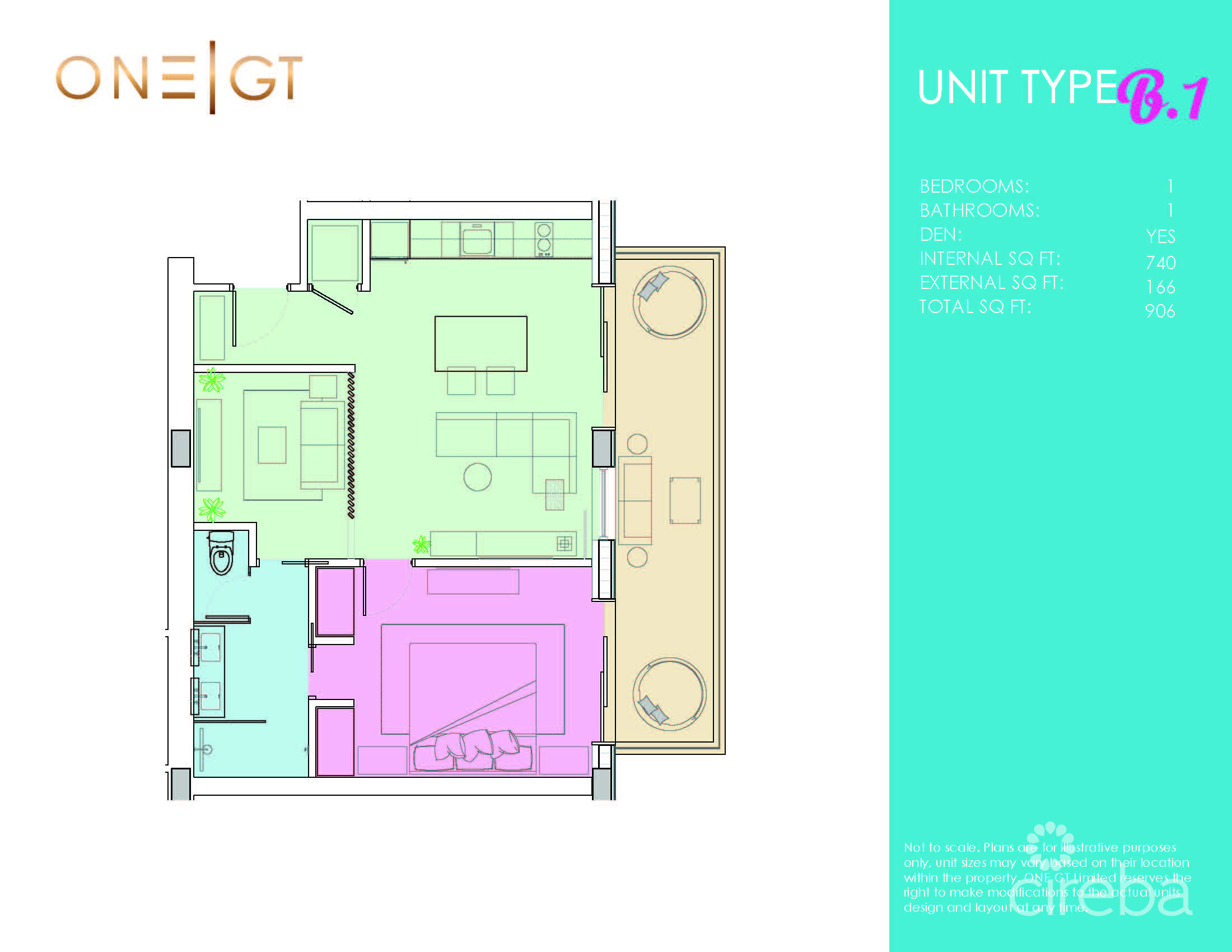 ONE|GT RESIDENCES – UNIT 623