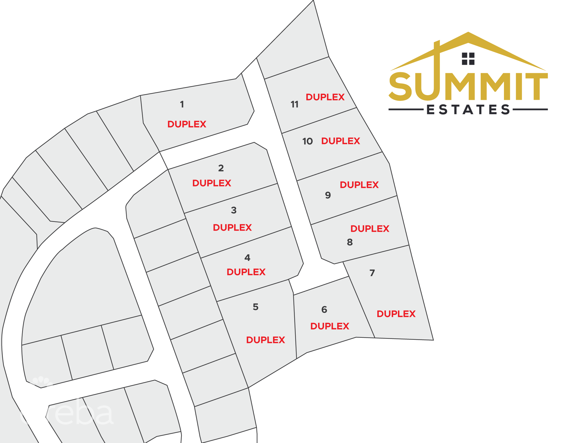 SUMMIT ESTATES- DUPLEX LOT 1