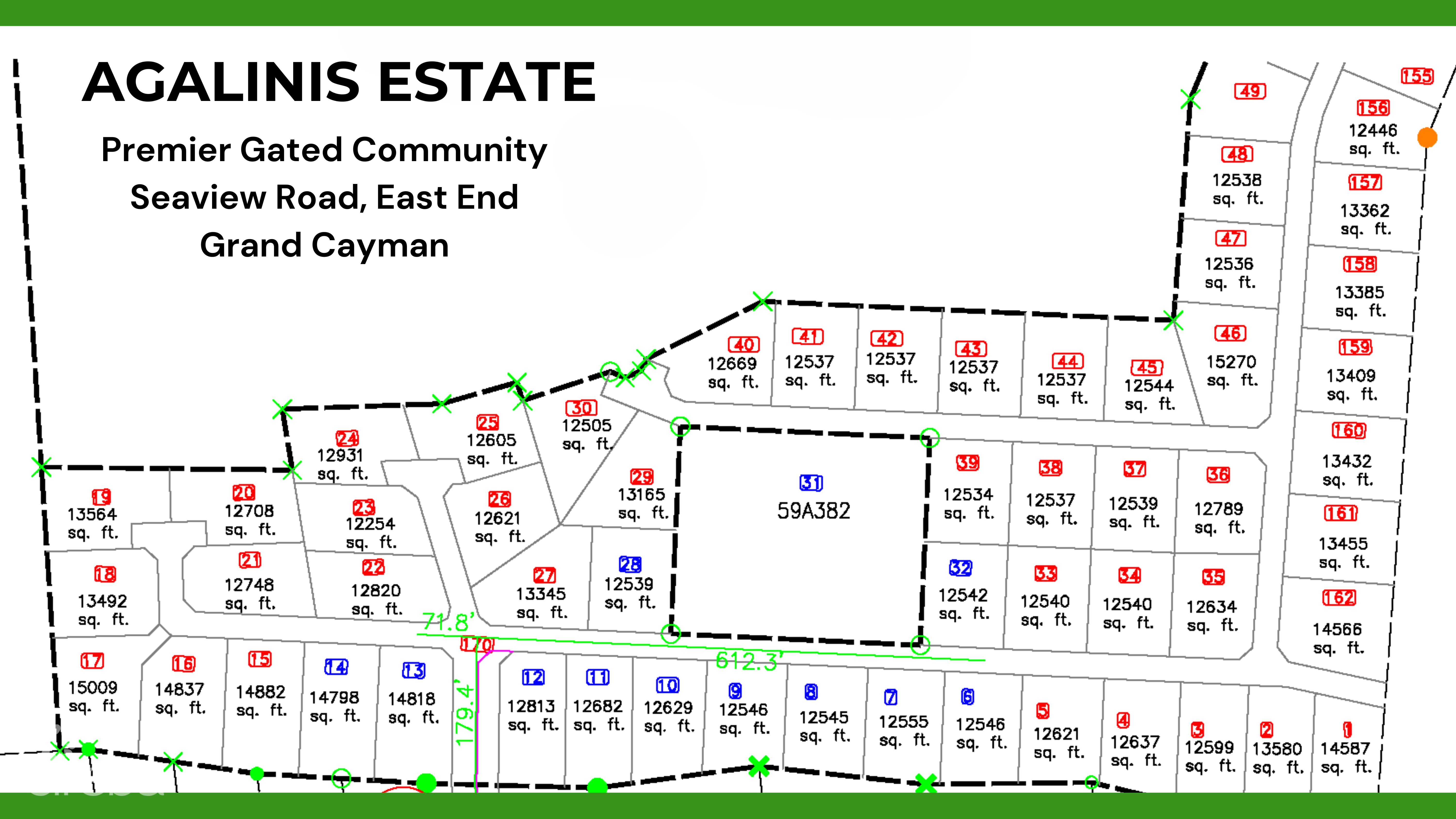 AGALINIS ESTATES – GATED COMMUNITY ON SEAVIEW ROAD – DUPLEX LOT 9