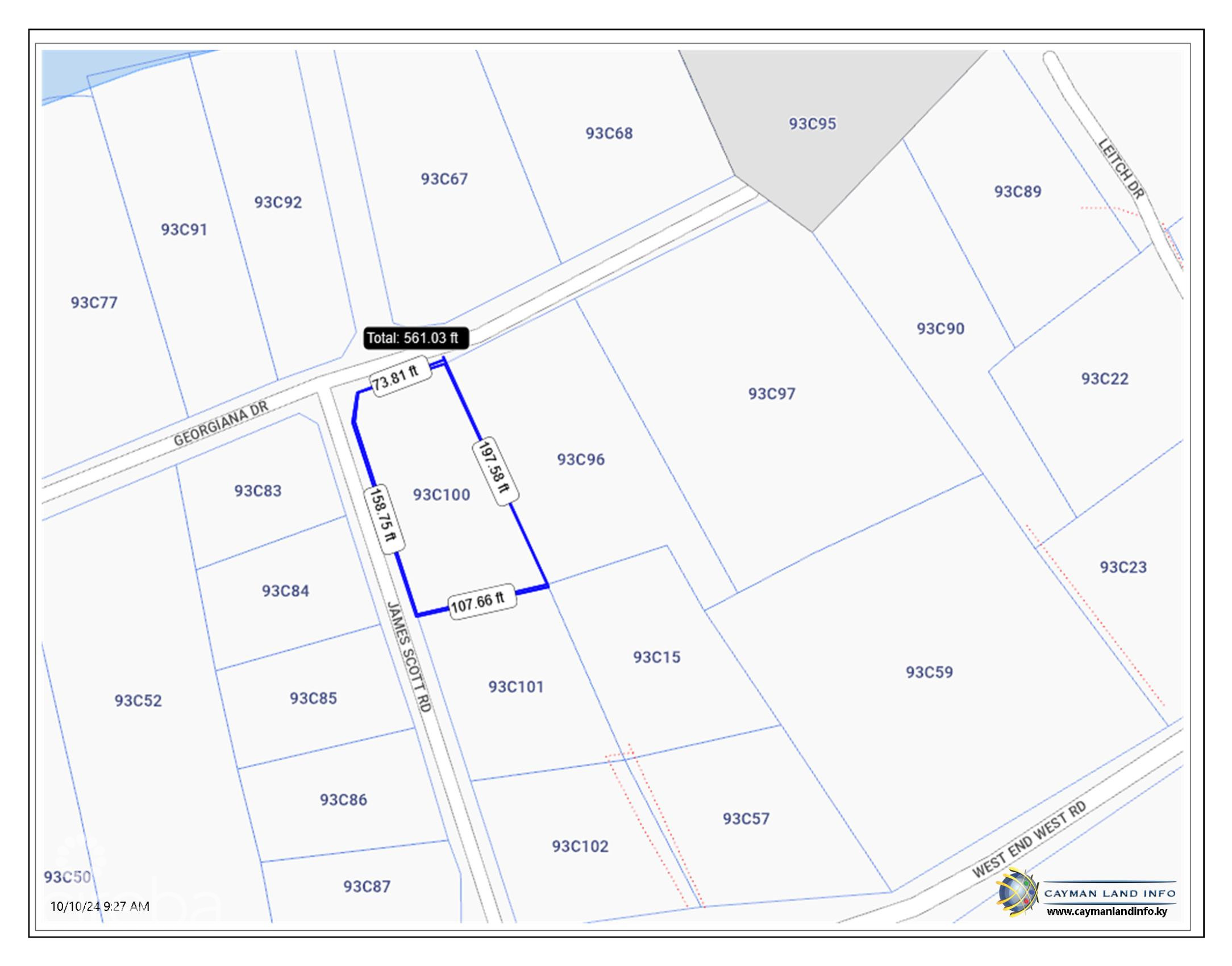 PRIME WEST END CAYMAN BRAC LAND PARCEL 100