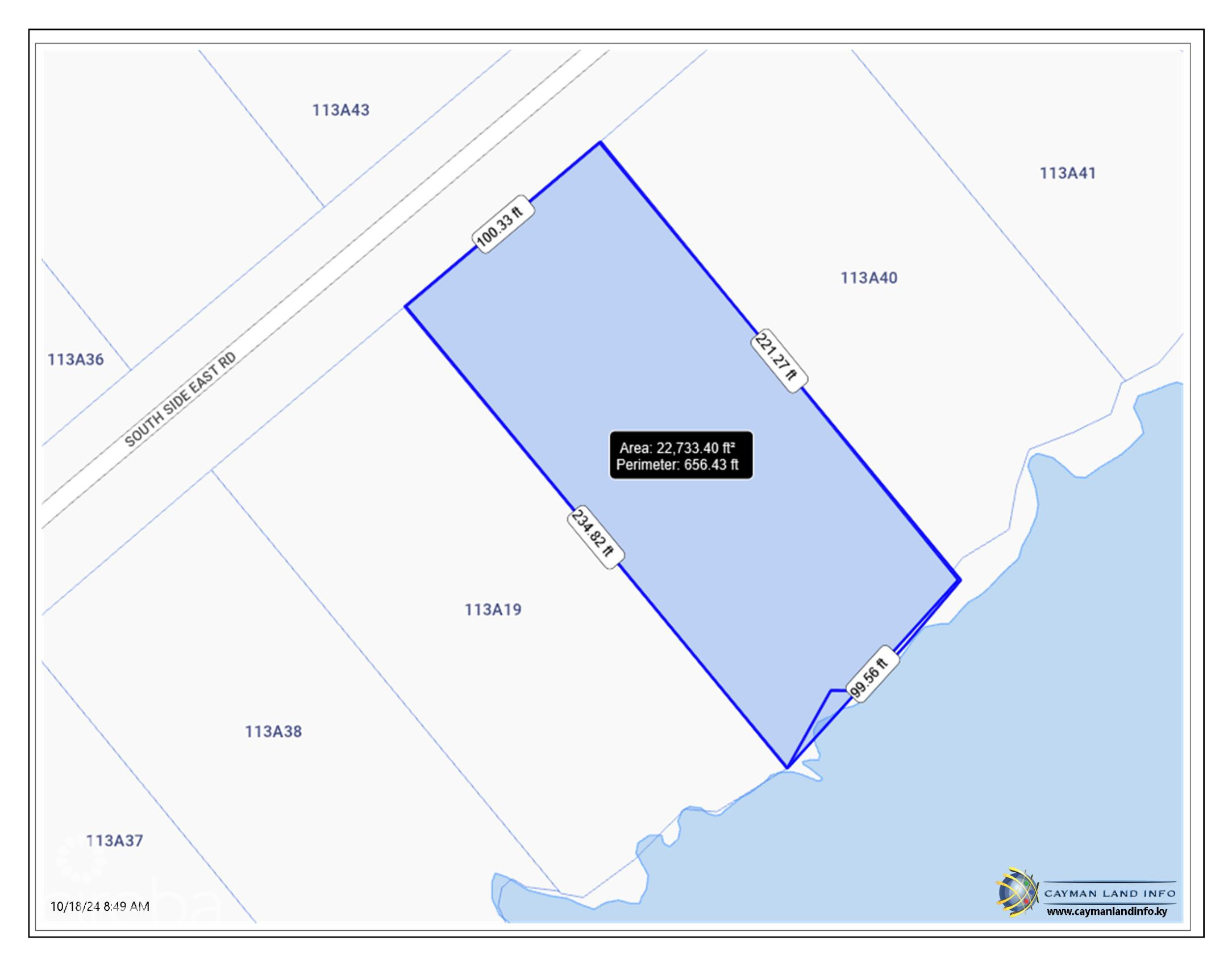 SOON COME – SOUTH SIDE EAST OCEAN FRONT LAND
