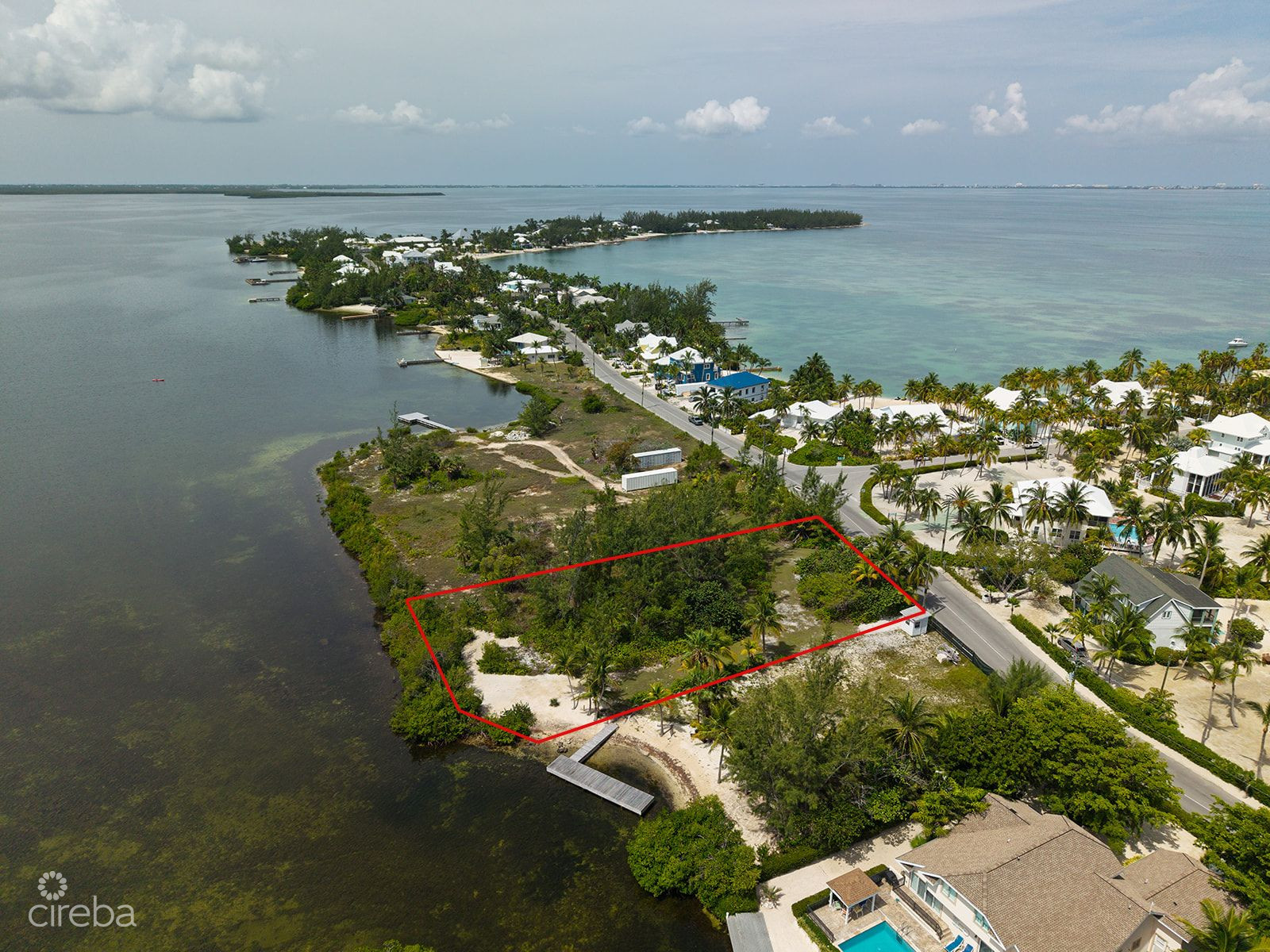 WATER CAY – EXCLUSIVE WATERFRONT HOME LOT – 0.56 ACRES