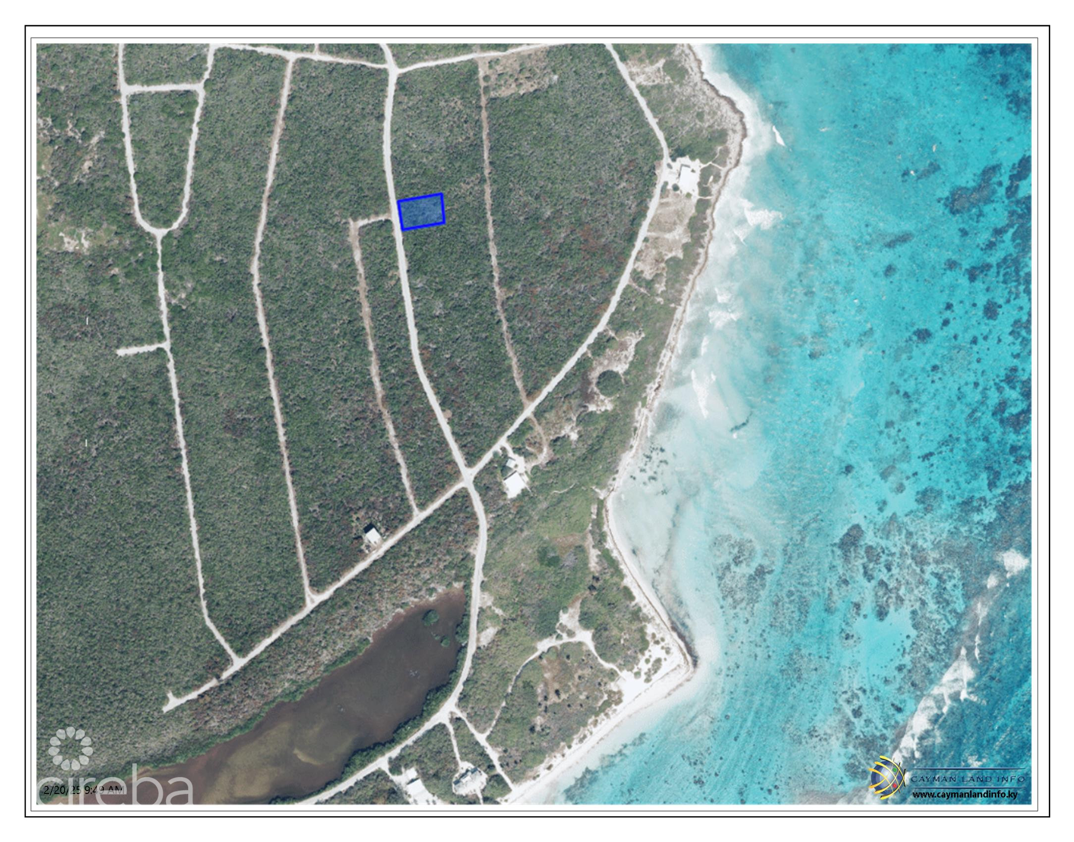 OVERSIZED LOT NEAR POINT OF SAND – OWNER FINANCING AVAILABLE