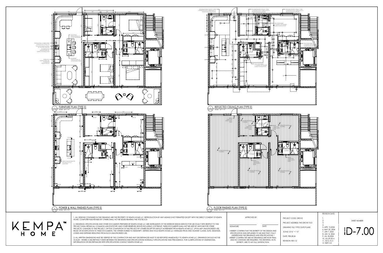 THE GROVE TOO – 3 BED PENTHOUSE
