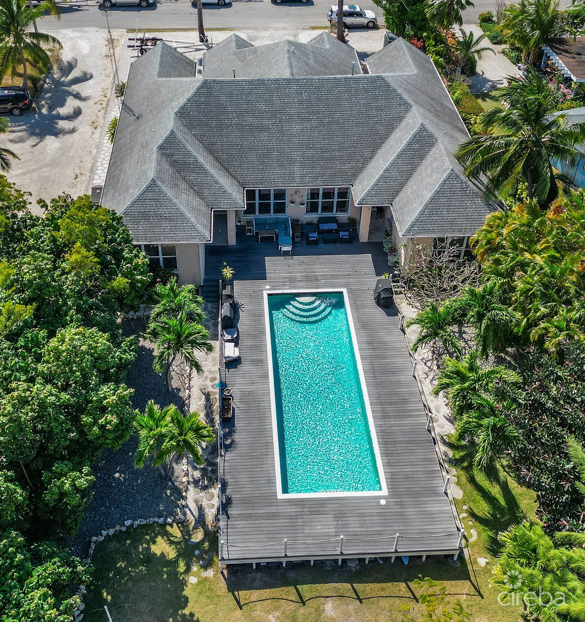 4,465 SF CANAL FRONT DUPLEX WITH POOL  (BOTH SIDES – OR INDIVIDUALLY)