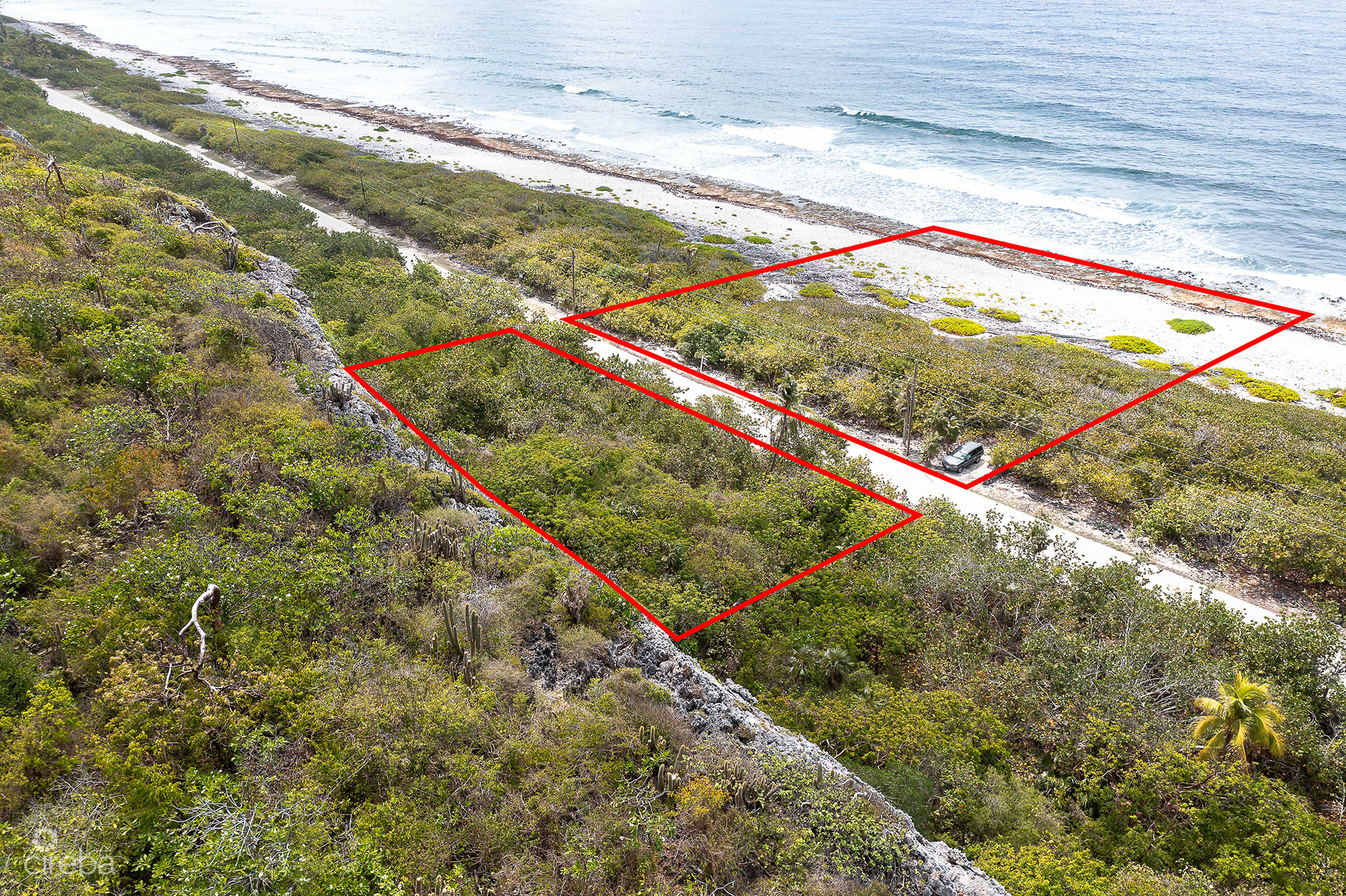 OCEAN FRONT LAND