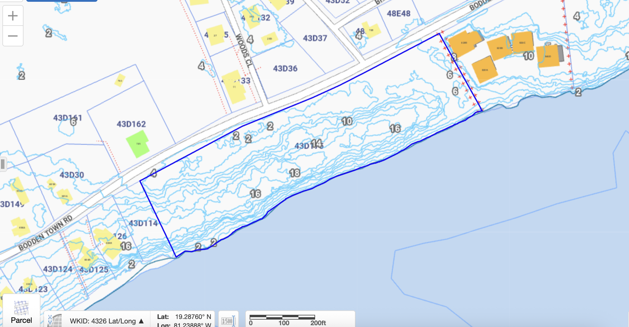 EXCEPTIONAL OCEANFRONT DEVELOPMENT OPPORTUNITY —6.4 ACRES BODDEN TOWN RD