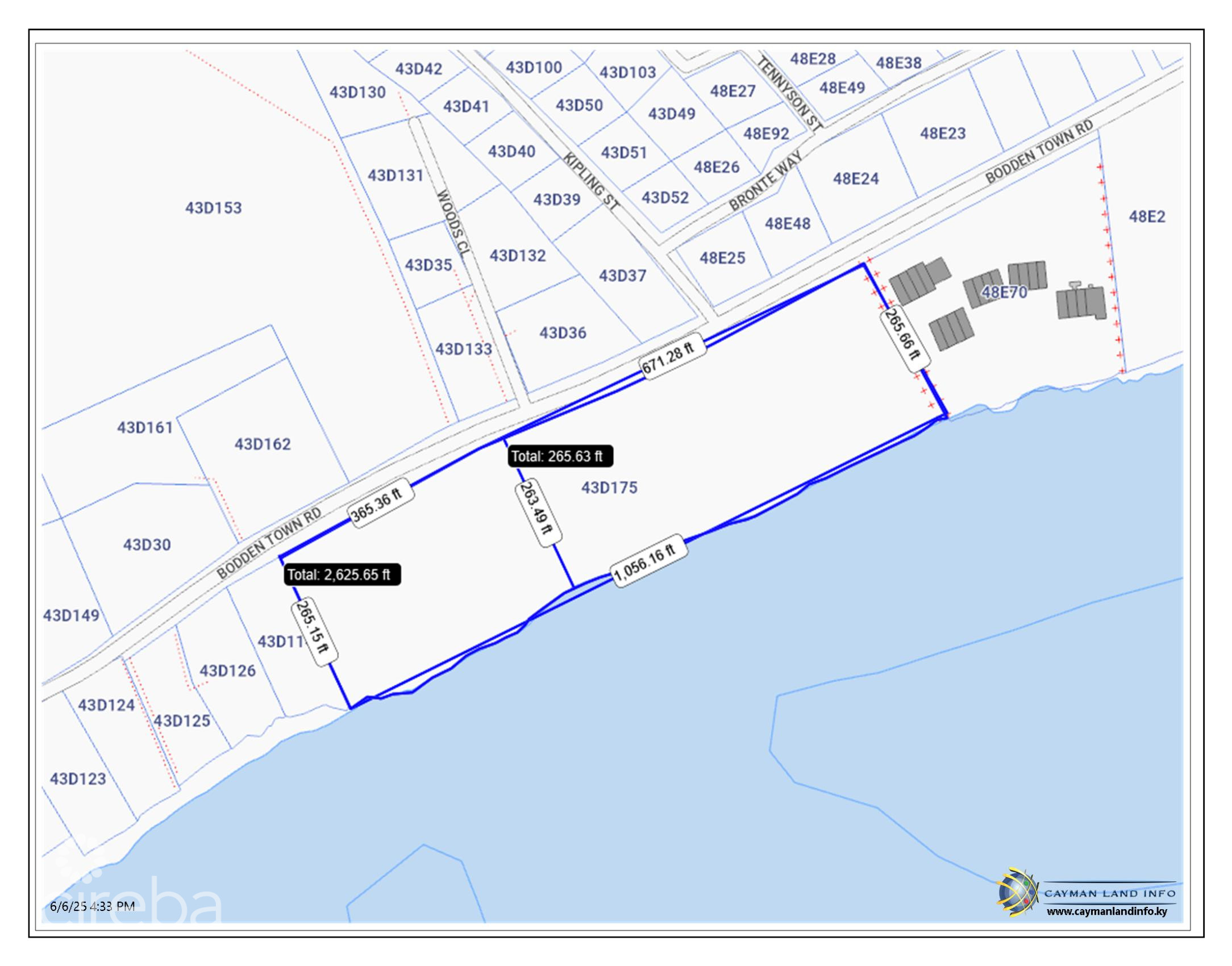 EXCEPTIONAL OCEANFRONT DEVELOPMENT OPPORTUNITY —6.4 ACRES BODDEN TOWN RD