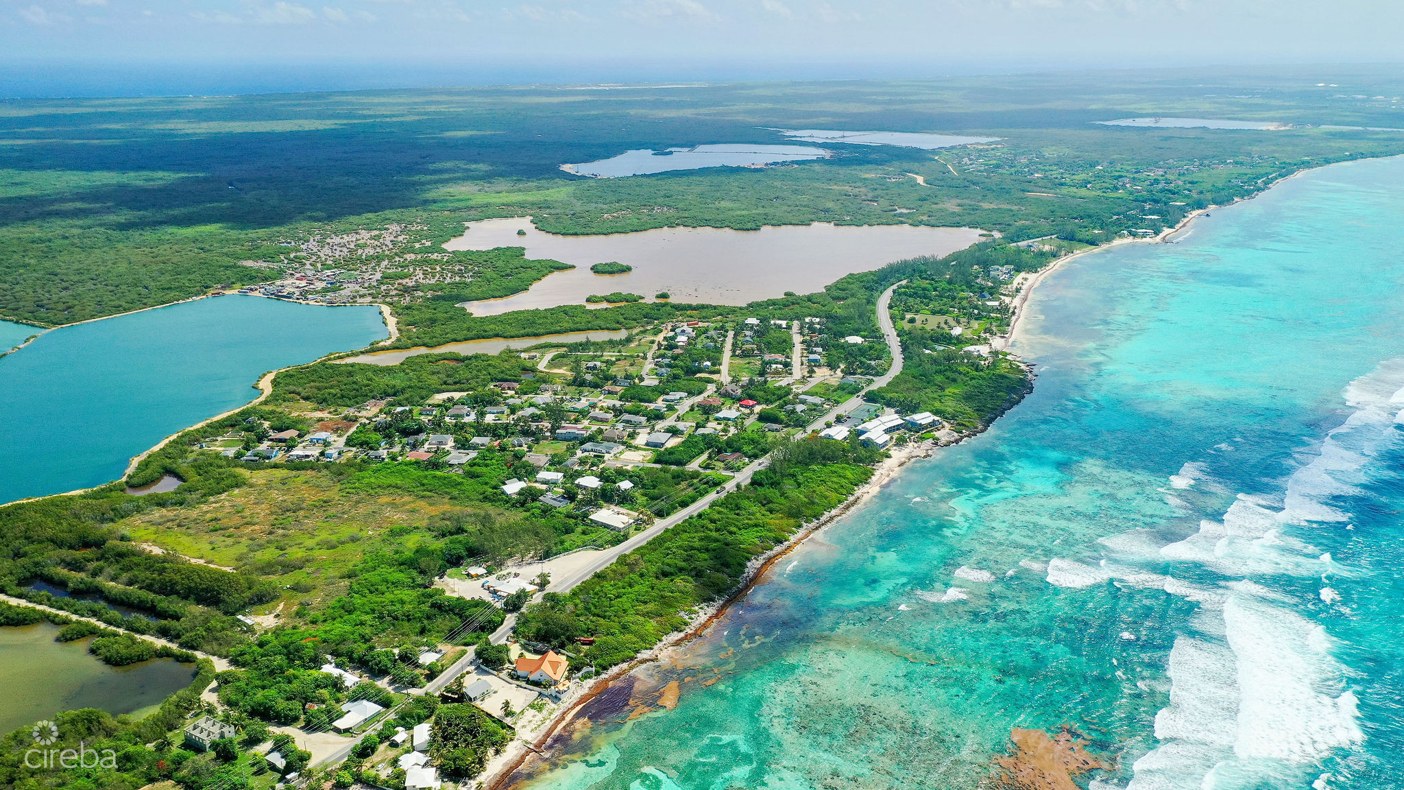 EXCEPTIONAL OCEANFRONT DEVELOPMENT OPPORTUNITY —6.4 ACRES BODDEN TOWN RD