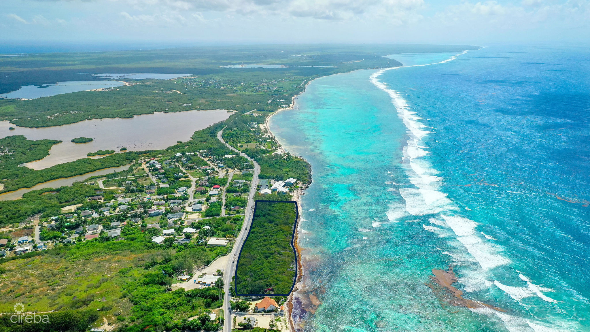 EXCEPTIONAL OCEANFRONT DEVELOPMENT OPPORTUNITY —6.4 ACRES BODDEN TOWN RD