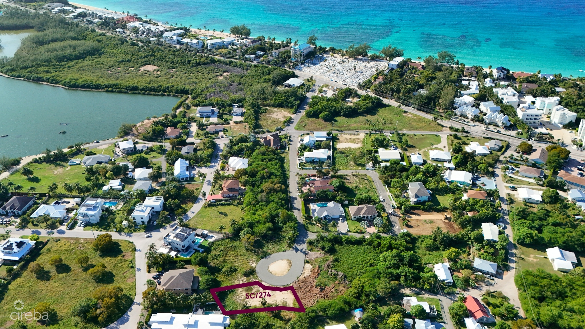 WEST BAY HOUSE LOT ACROSS FROM CEMETERY BEACH