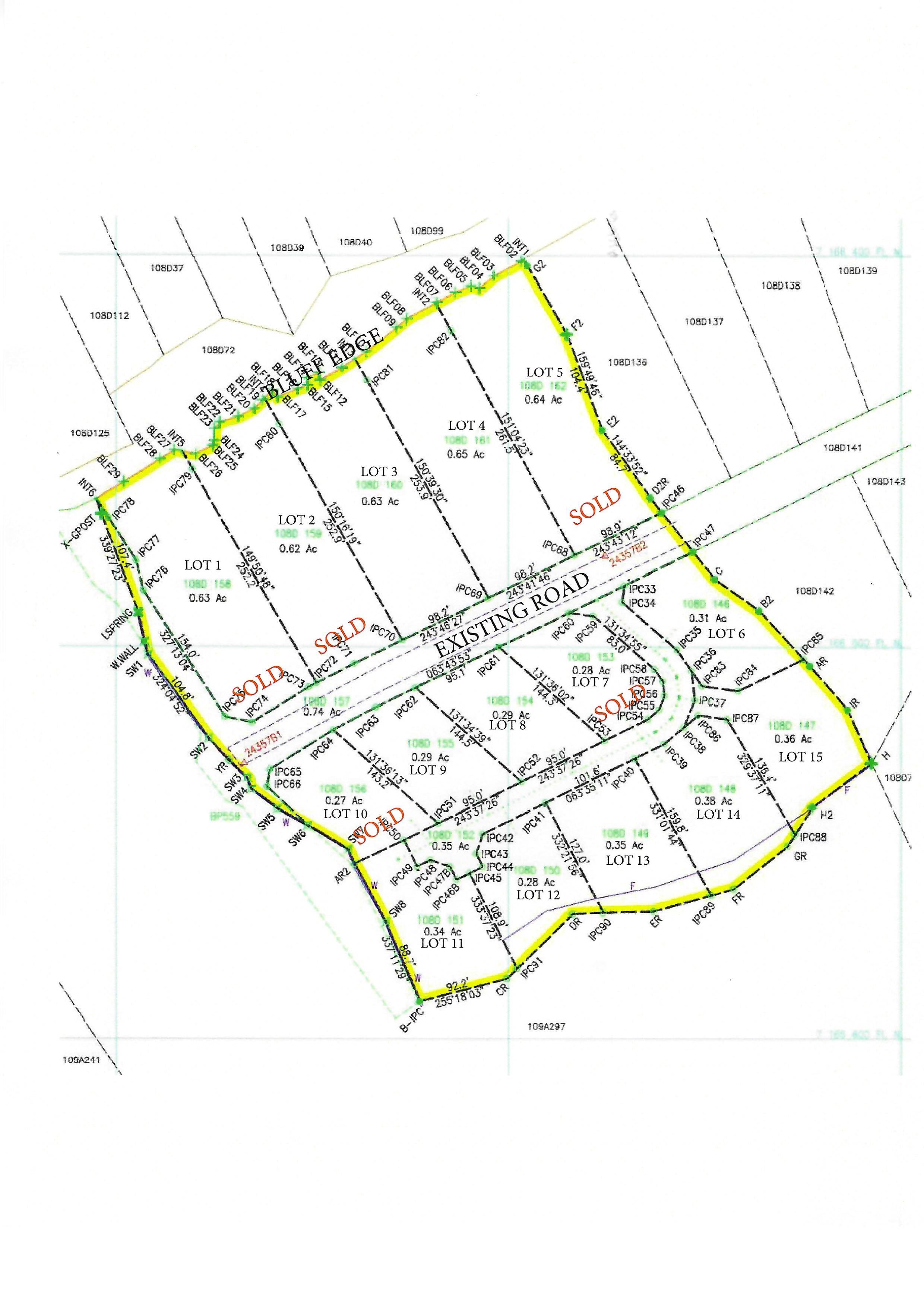 BLUFF LAND - CAYMAN BRAC EAST - LOT #14