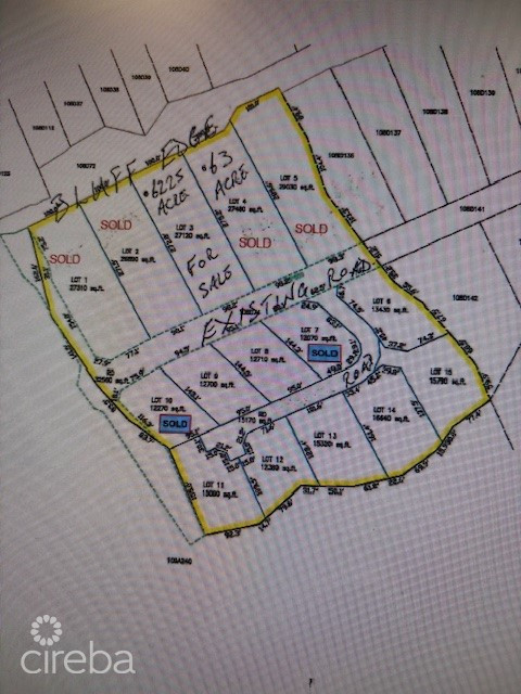 BLUFF LAND – CAYMAN BRAC EAST – LOT #9