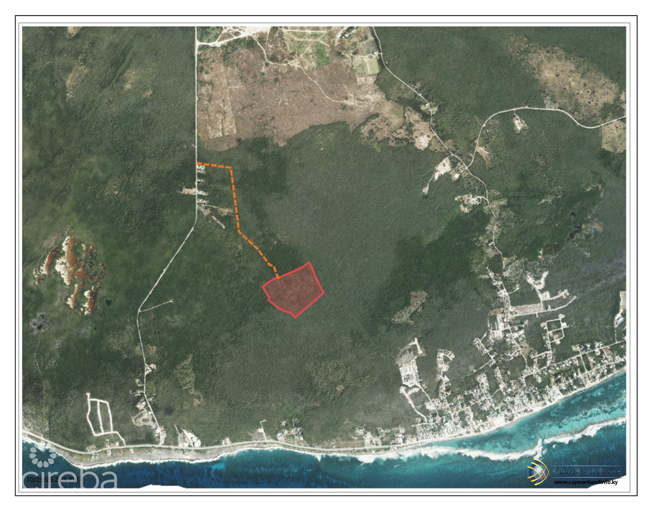 23 ACRES DEVELOPMENT LAND – WITH 30′ ROW – EAST END