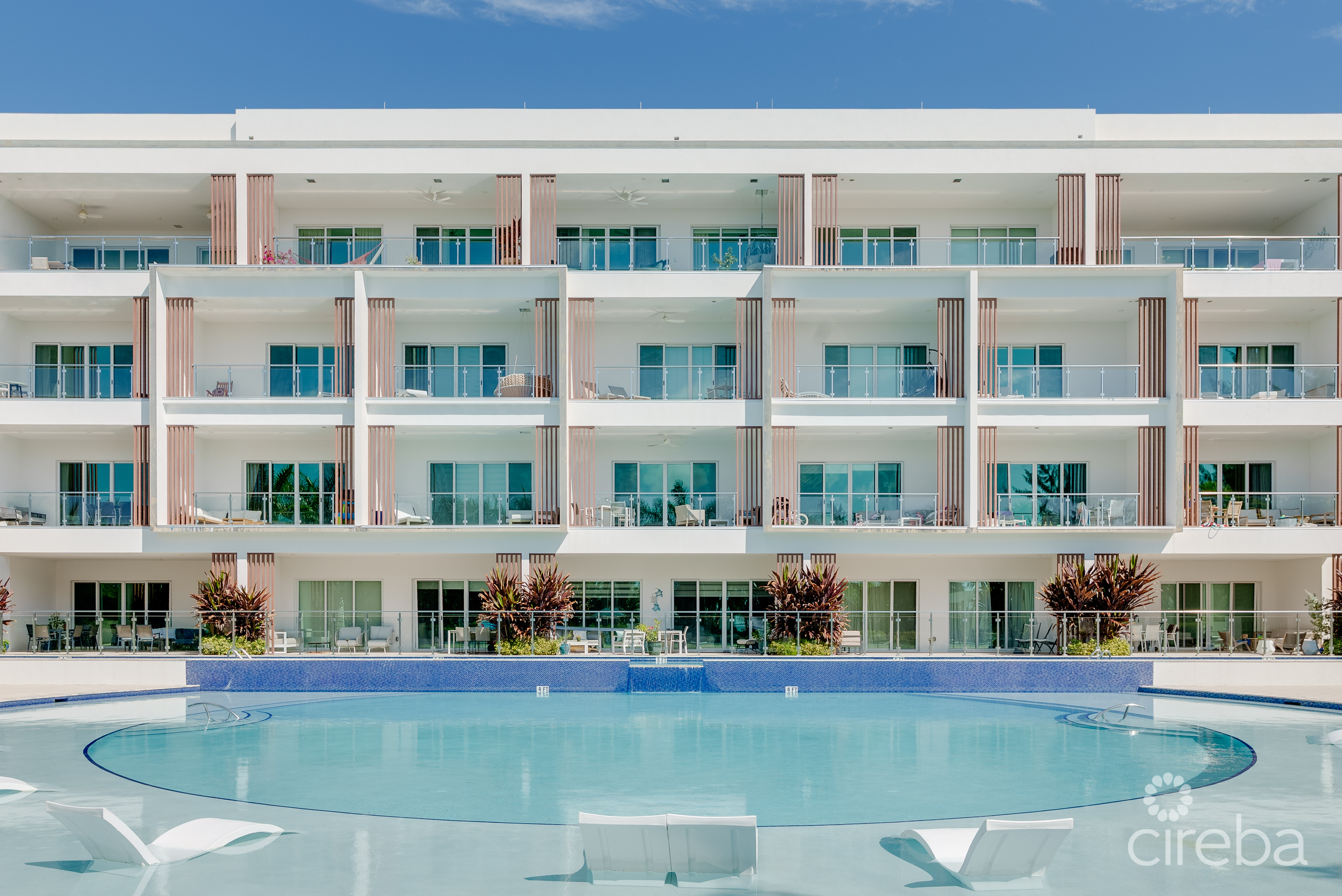 AURA #107, – GROUND FLOOR 3 BED POOLFRONT RESIDENCE