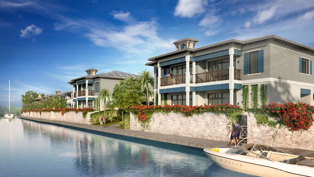 OLEA 123 4 BEDROOM CANAL FRONT TOWNHOUSE