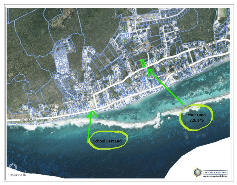 0.45 ACRE MDR LOT WITH PUBLIC ROAD FRONTAGE – EAST END DEVELOPMENT OPPORTUNITY