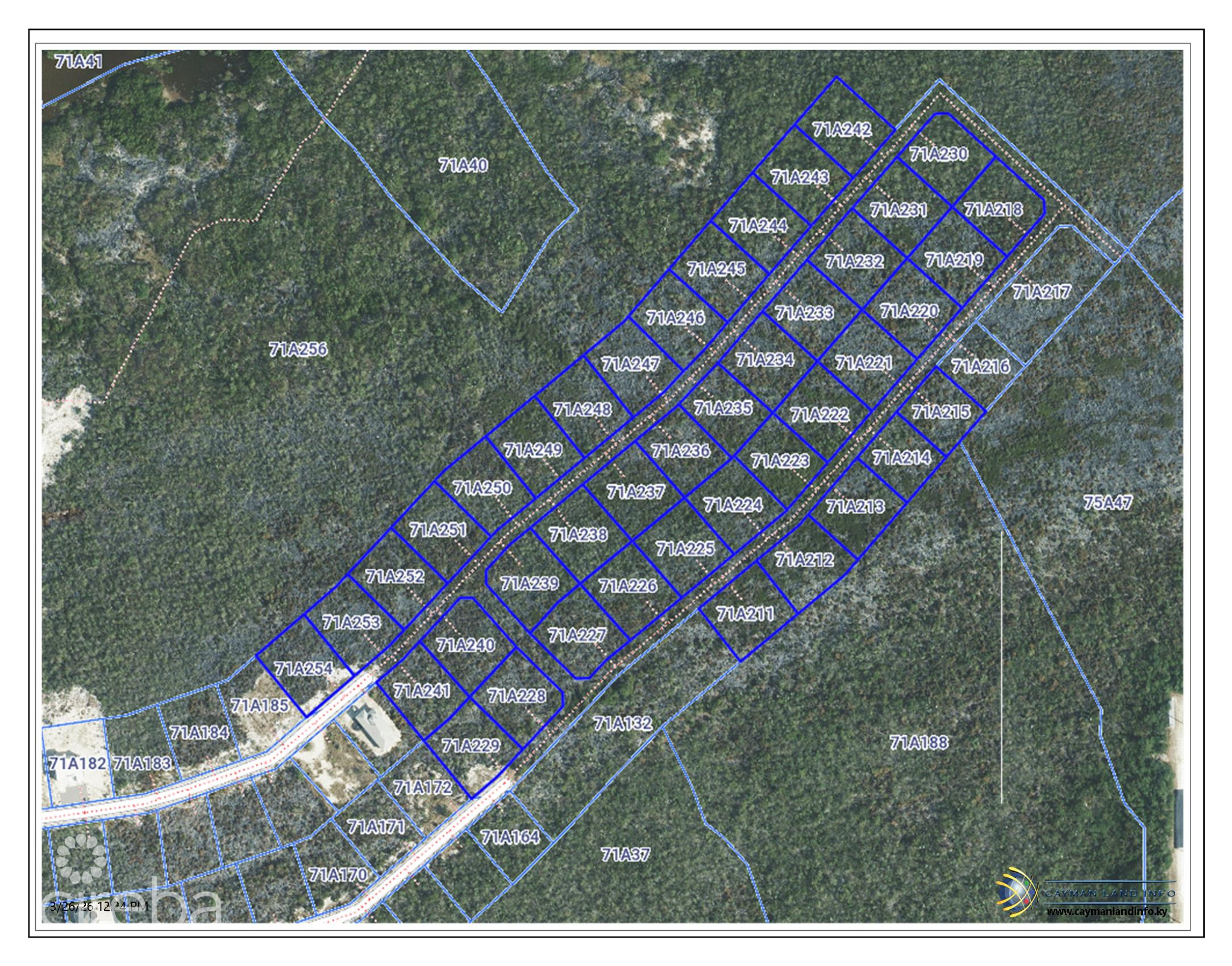 COPY OF CORAL COURTS SUBDIVISION – FARM ROAD EAST END