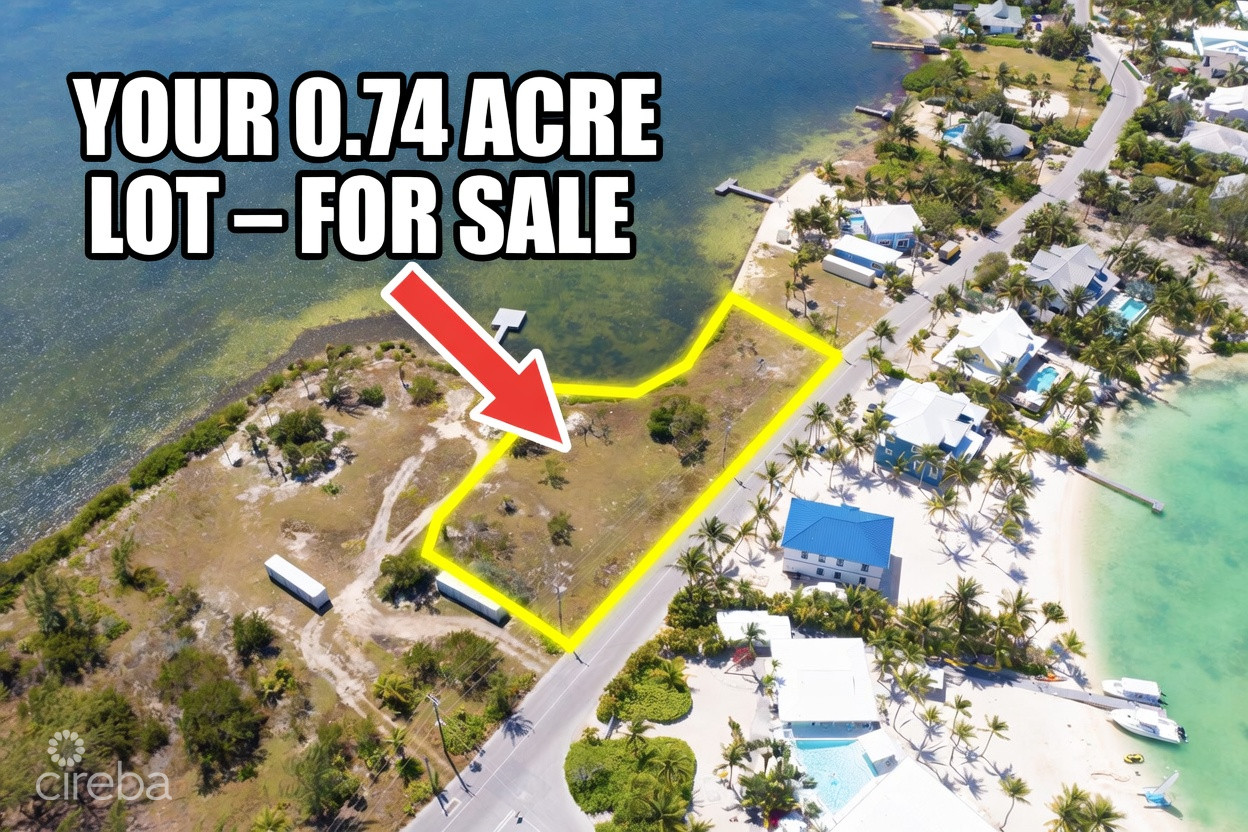 200FT BEACHFRONT OASIS WATER CAY ROAD, LITTLE SOUND | PERFECT FOR BOATING & DOCK