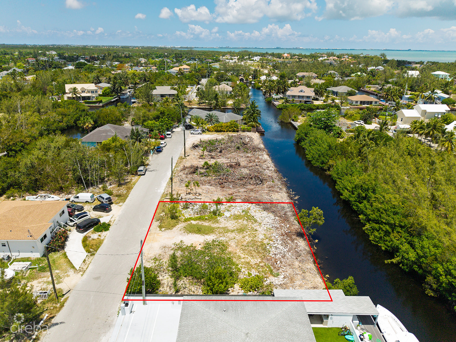 0.2296 ACRE – CANAL LOT – FILLED