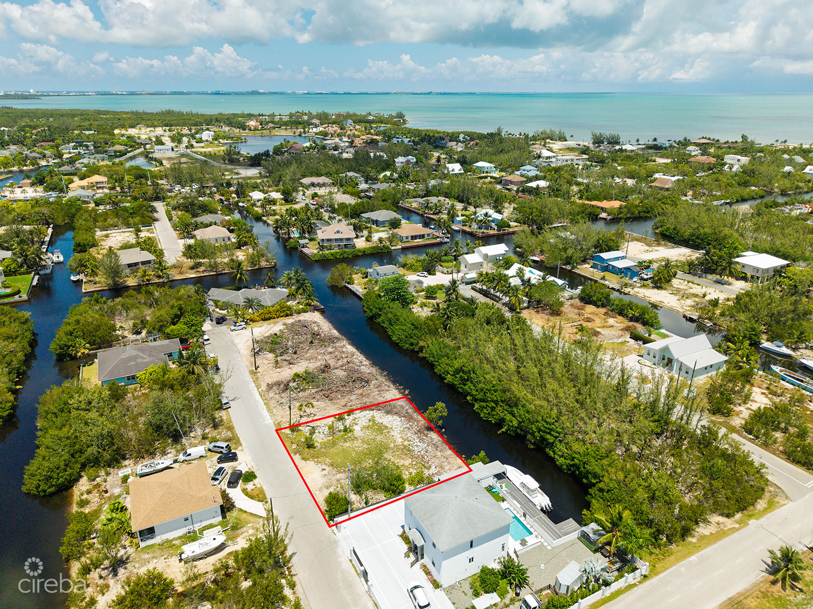 0.2296 ACRE – CANAL LOT – FILLED