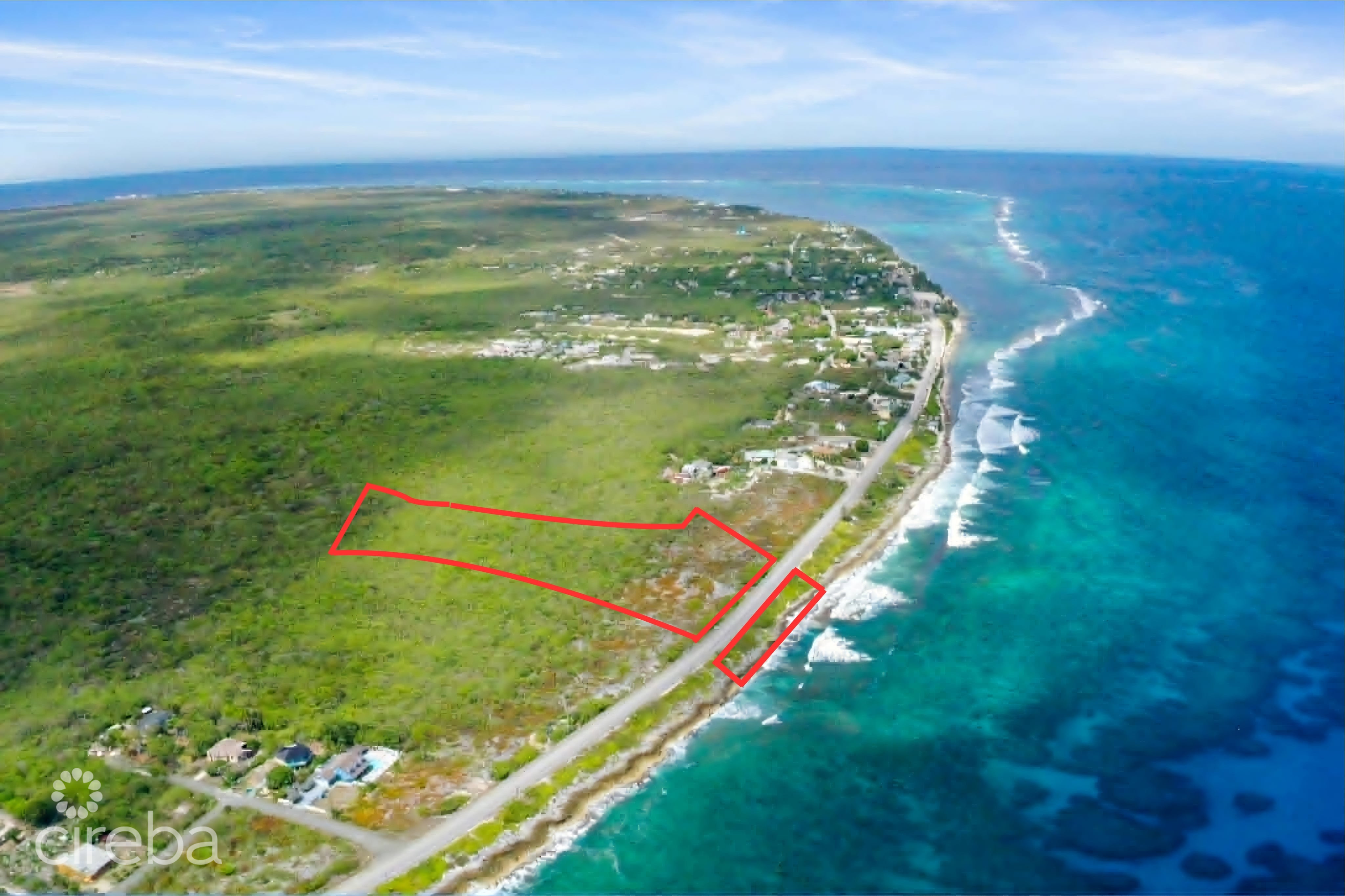 PRIME 5-ACRE ELEVATED DEVELOPMENT SITE WITH OCEAN FRONTAGE – HIGH ROCK, EAST END