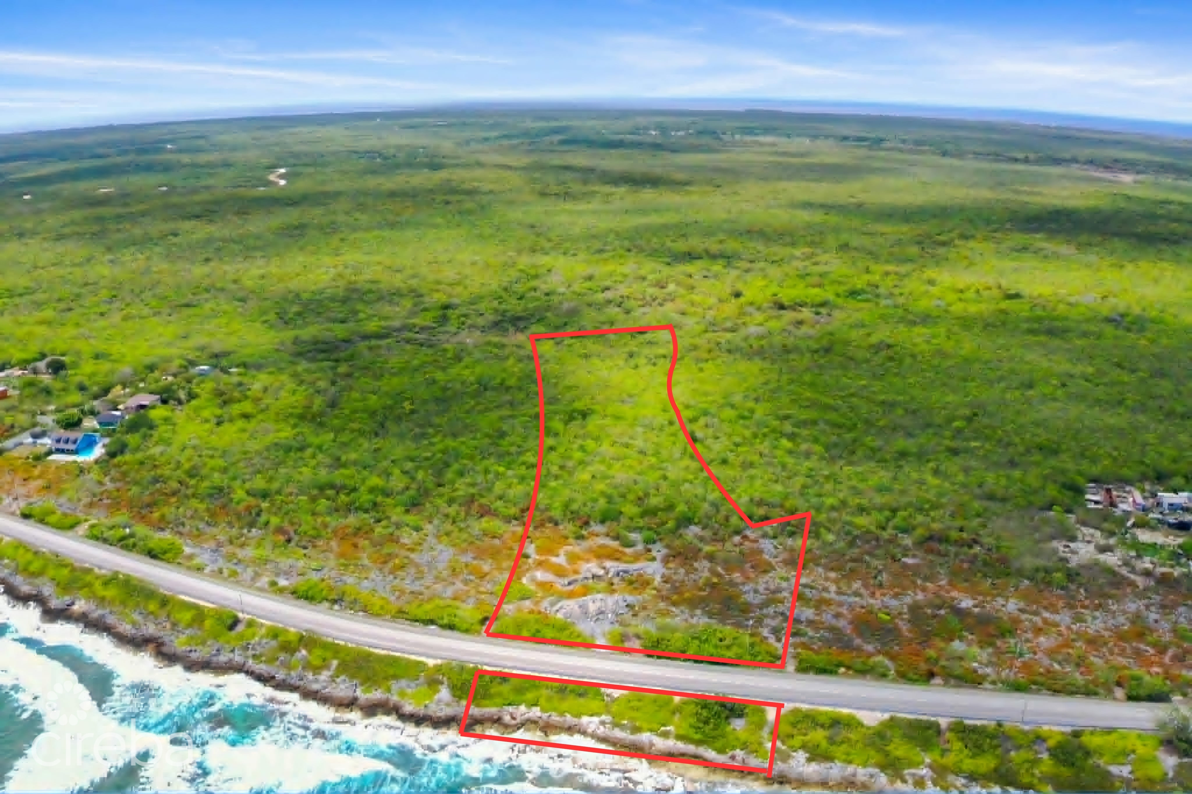 PRIME 5-ACRE ELEVATED DEVELOPMENT SITE WITH OCEAN FRONTAGE – HIGH ROCK, EAST END
