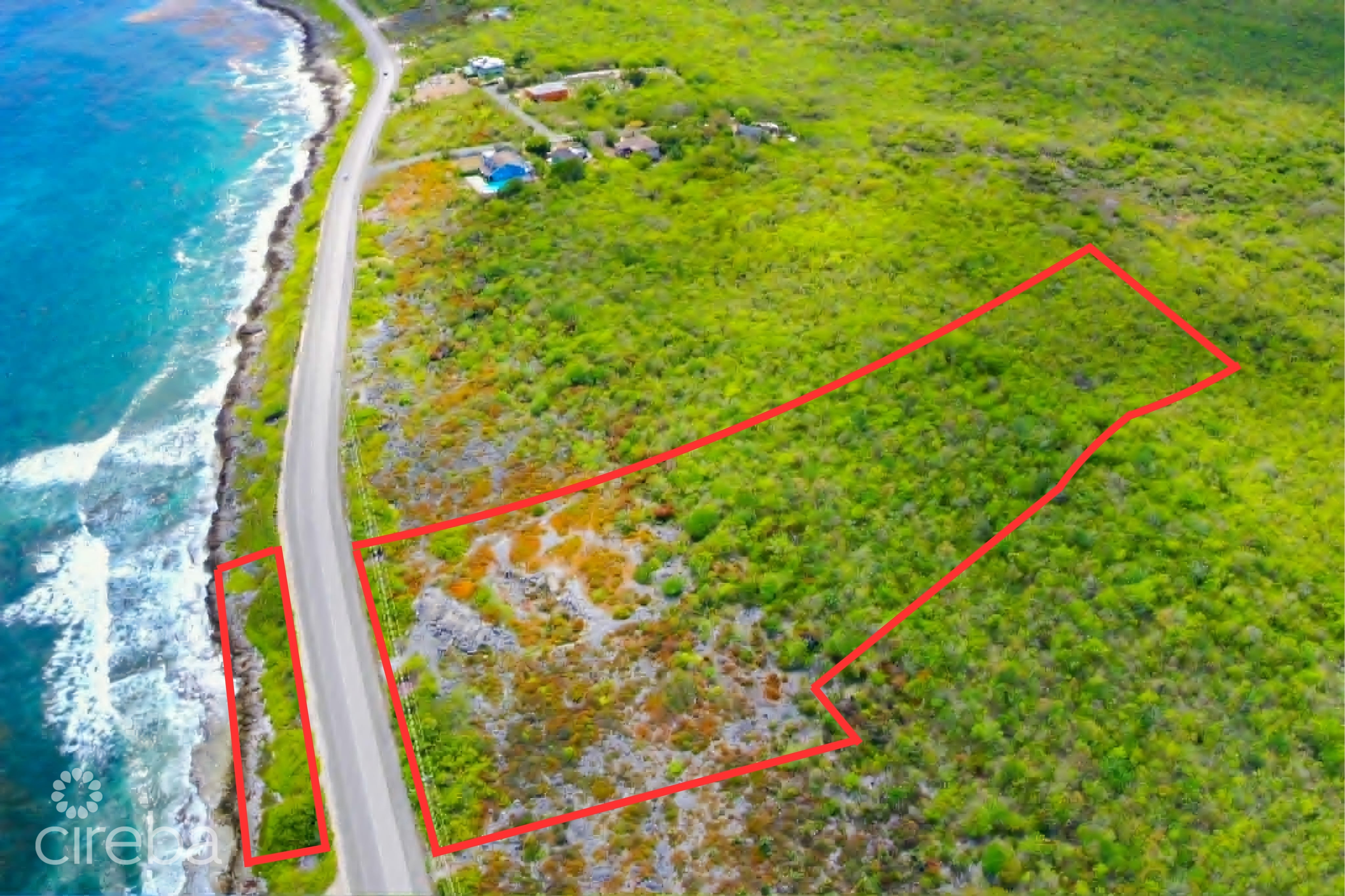 PRIME 5-ACRE ELEVATED DEVELOPMENT SITE WITH OCEAN FRONTAGE – HIGH ROCK, EAST END