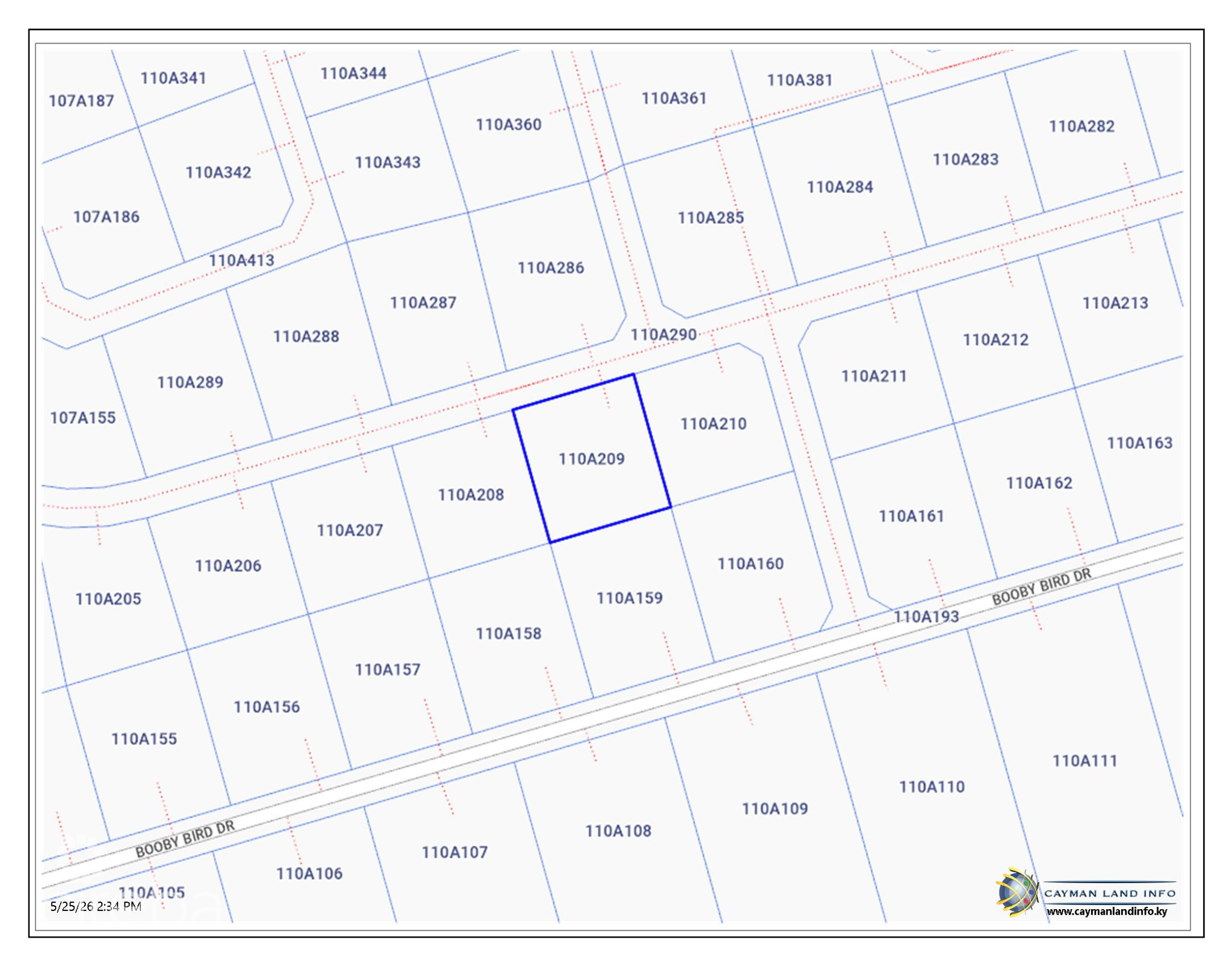 CAYMAN BRAC LOT ON BLUFF AT SELWORTHY GROVES