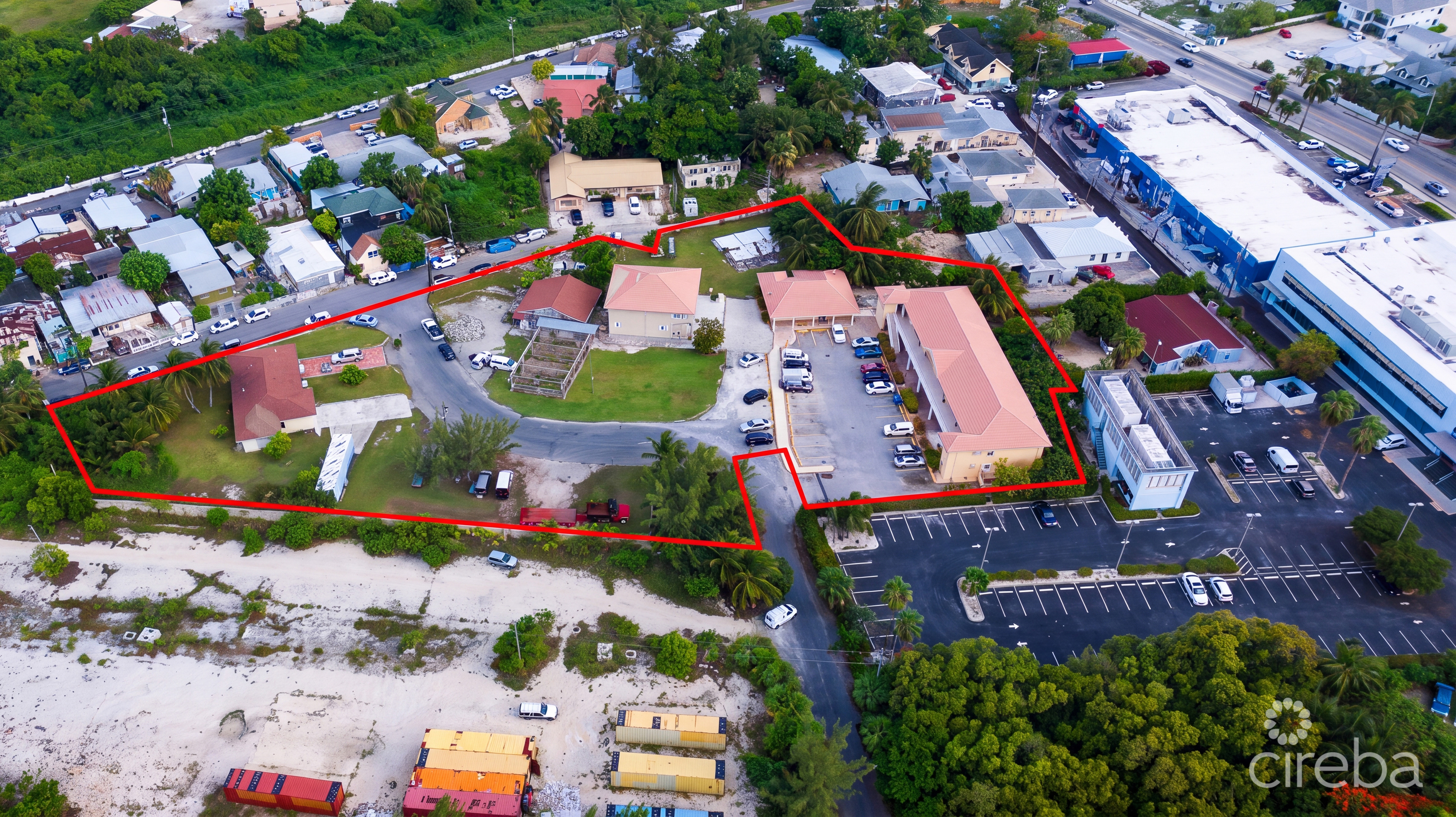 South seven mile corridor development land with investment properties