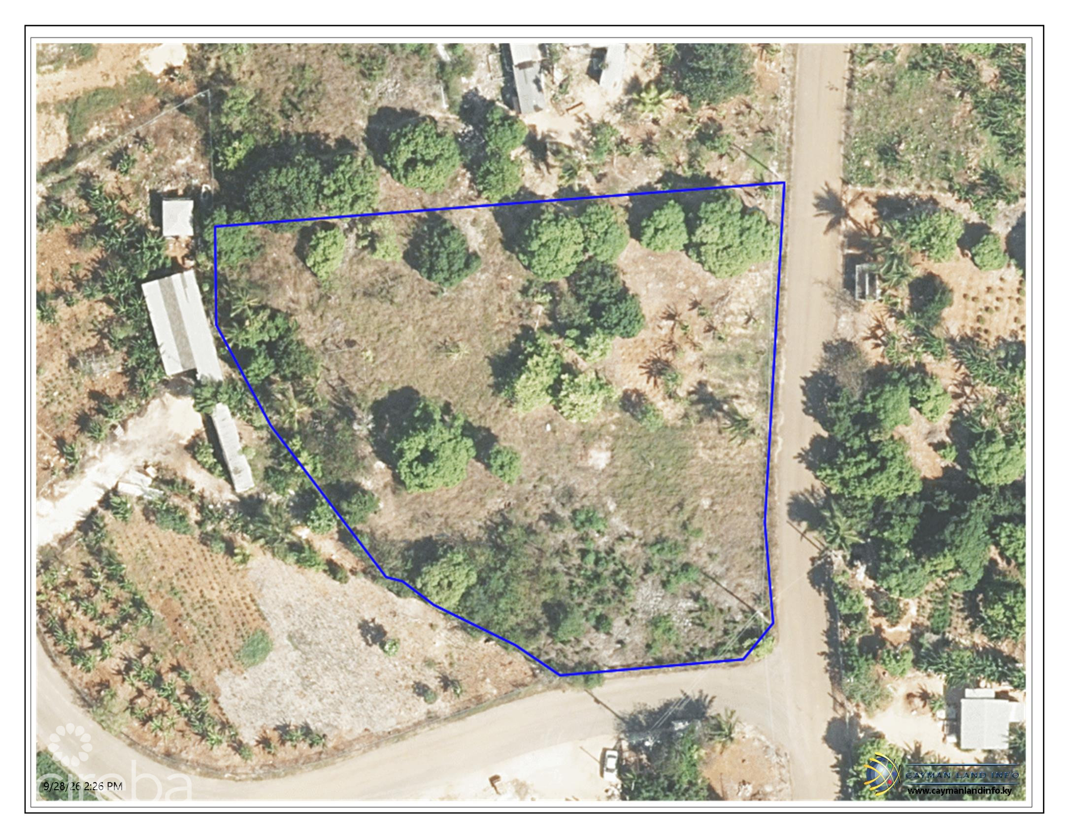 EAST END FARM LAND 1.0 ACRE WITH FRUIT TREES